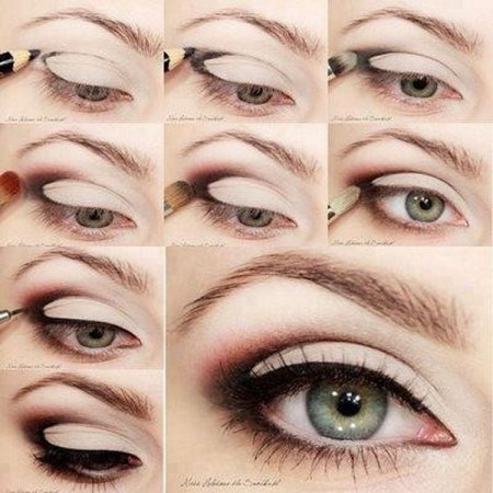 макияж для глаз с нависшим веком