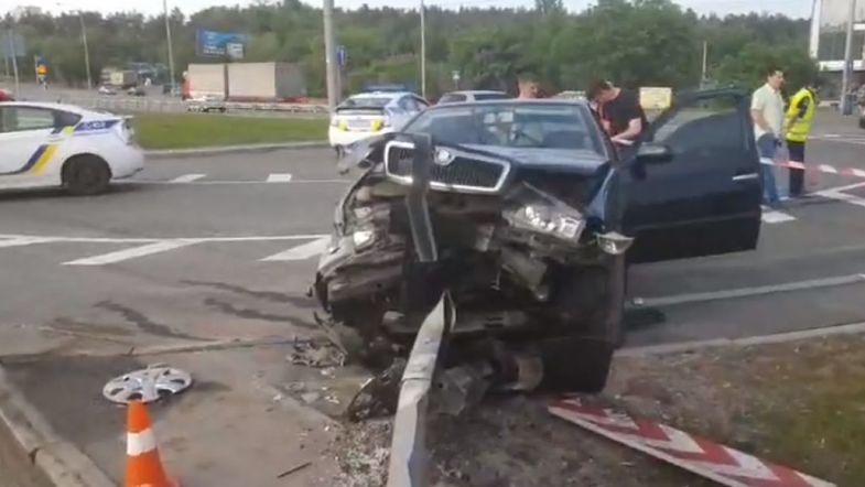 В ДТП на Окружной в Киеве таксист убил человека