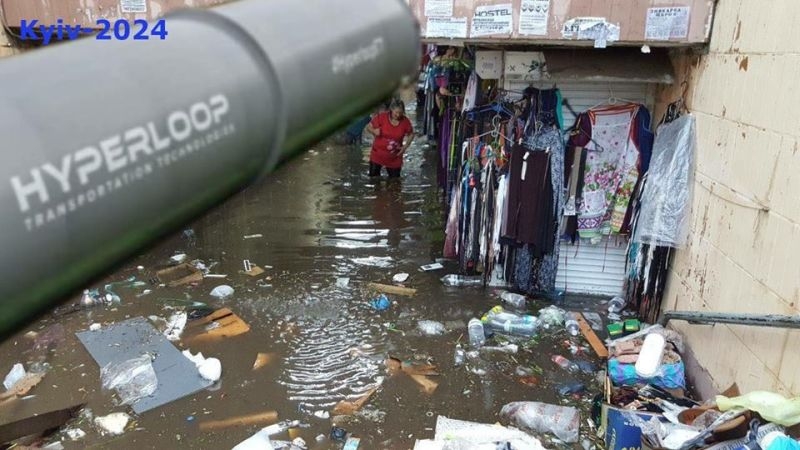 "Как в Венеции, но дешевле": интернет взорвался фотожабами на потоп в Киеве