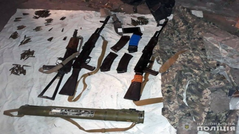 Оружие, вывезенное боевиком из Крыма, нашли в Мариуполе