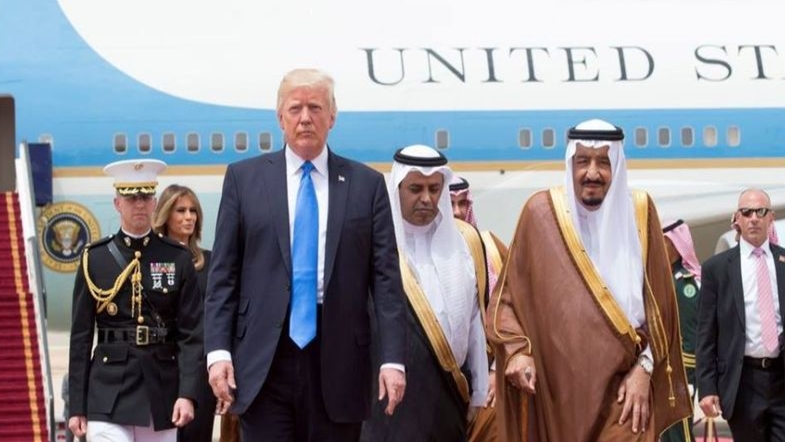 Трамп признался в любви к королю Саудовской Аравии